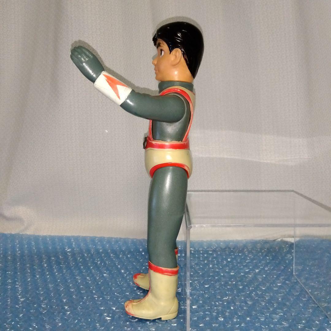 旧バンダイ　シルバー仮面　スタンダードソフビ　当時物　マルサン　ブルマァク