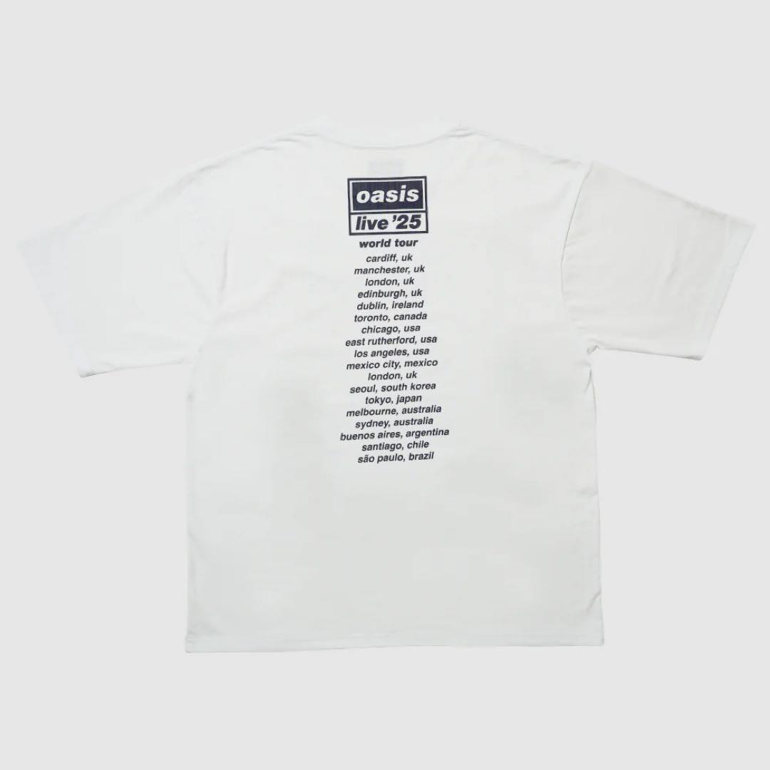 【新品未開封】oasis live'25 Tシャツ Photo UKデザイン L