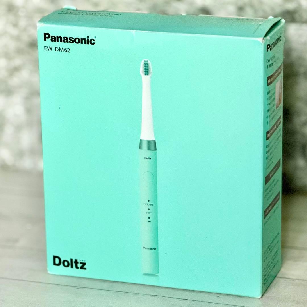 新品❗️Panasonic「Doltz・EW-DM62」音波振動歯ブラシ 電動歯ブラシ Doltz （ドルツ） 青 EW-DM62-A [音波・超音波式 /AC100V