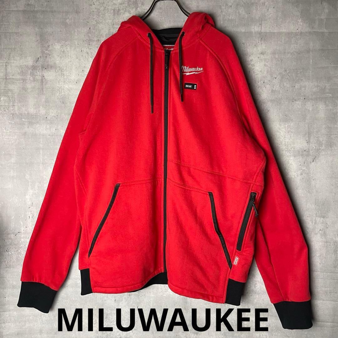 miluwaukee M12 ヒートフーディー XL レッド - メルカリ