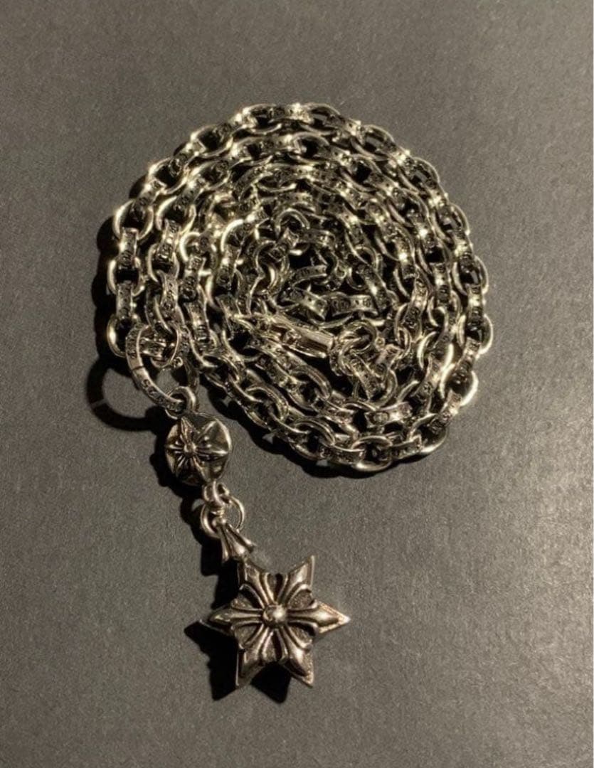 リョウタ君　Silver925刻印　クロススター　ペーパーチェーンネックレ 楽天市場】フェザー クロス ネックレス シルバー 925 シルバー