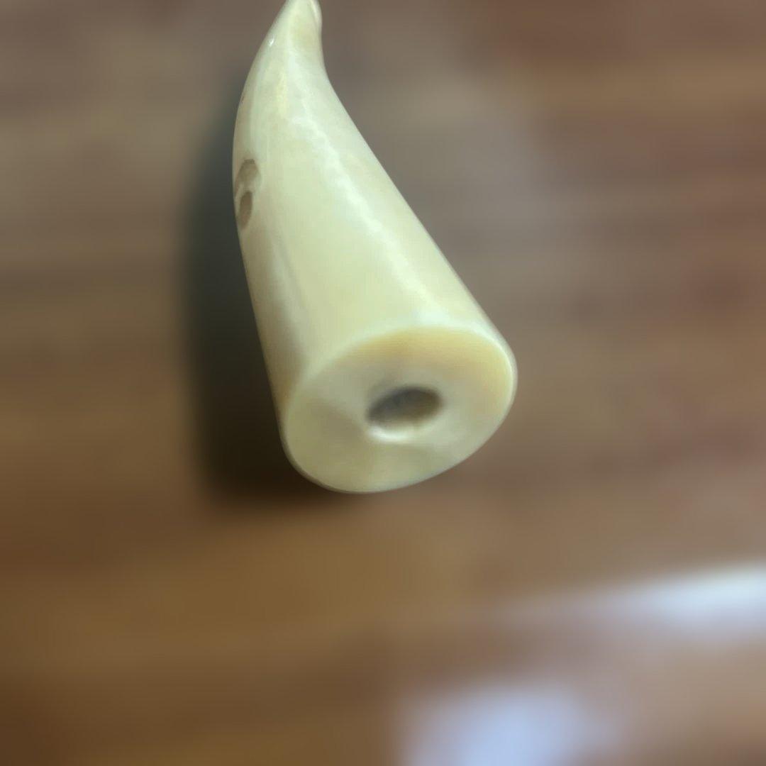 鯨歯　パイプ　キセル　53.50g 未使用品