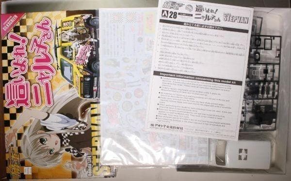 1/24 アオシマ インプレッサ ホンダバン タクシー ニャル子 けいおん