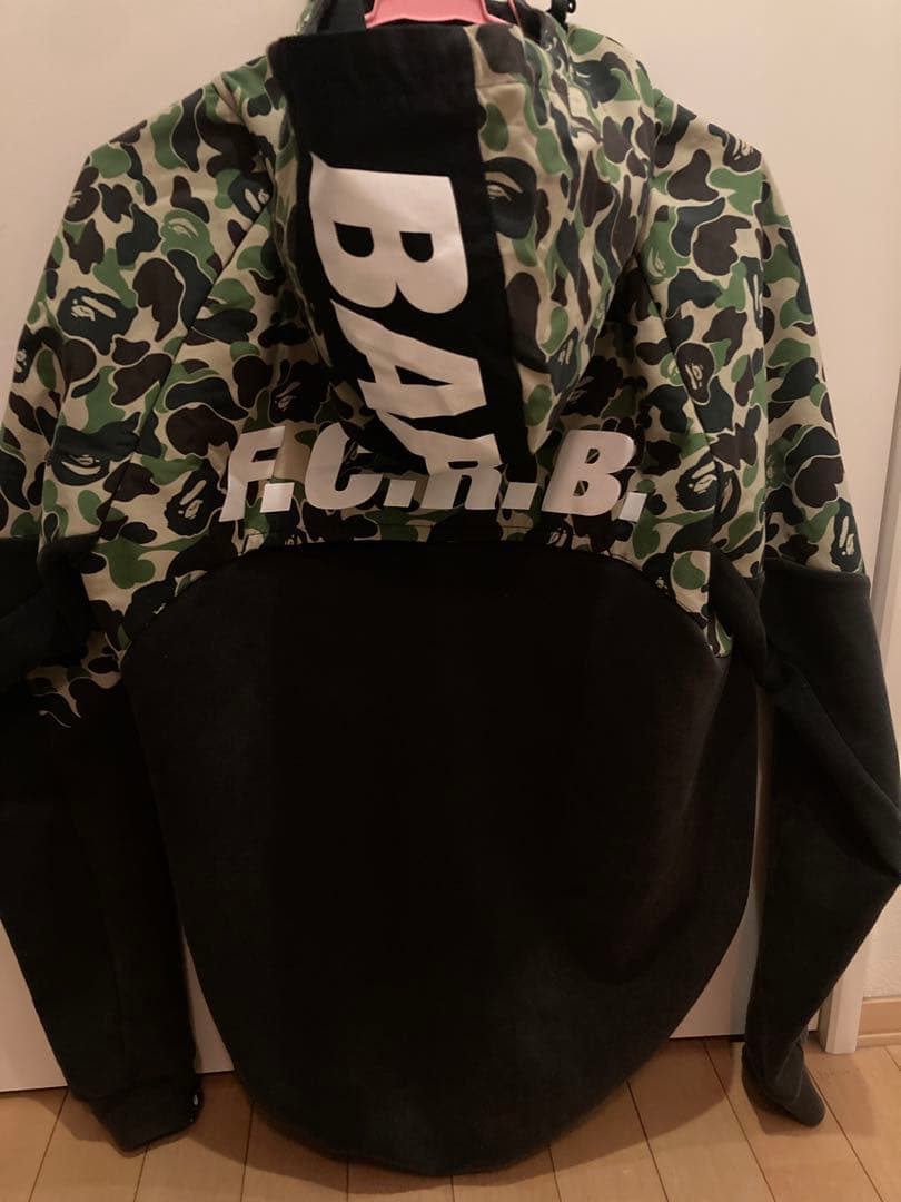 FCRB × エイプ ベンチレーションフーディー パーカー ape ジャージ