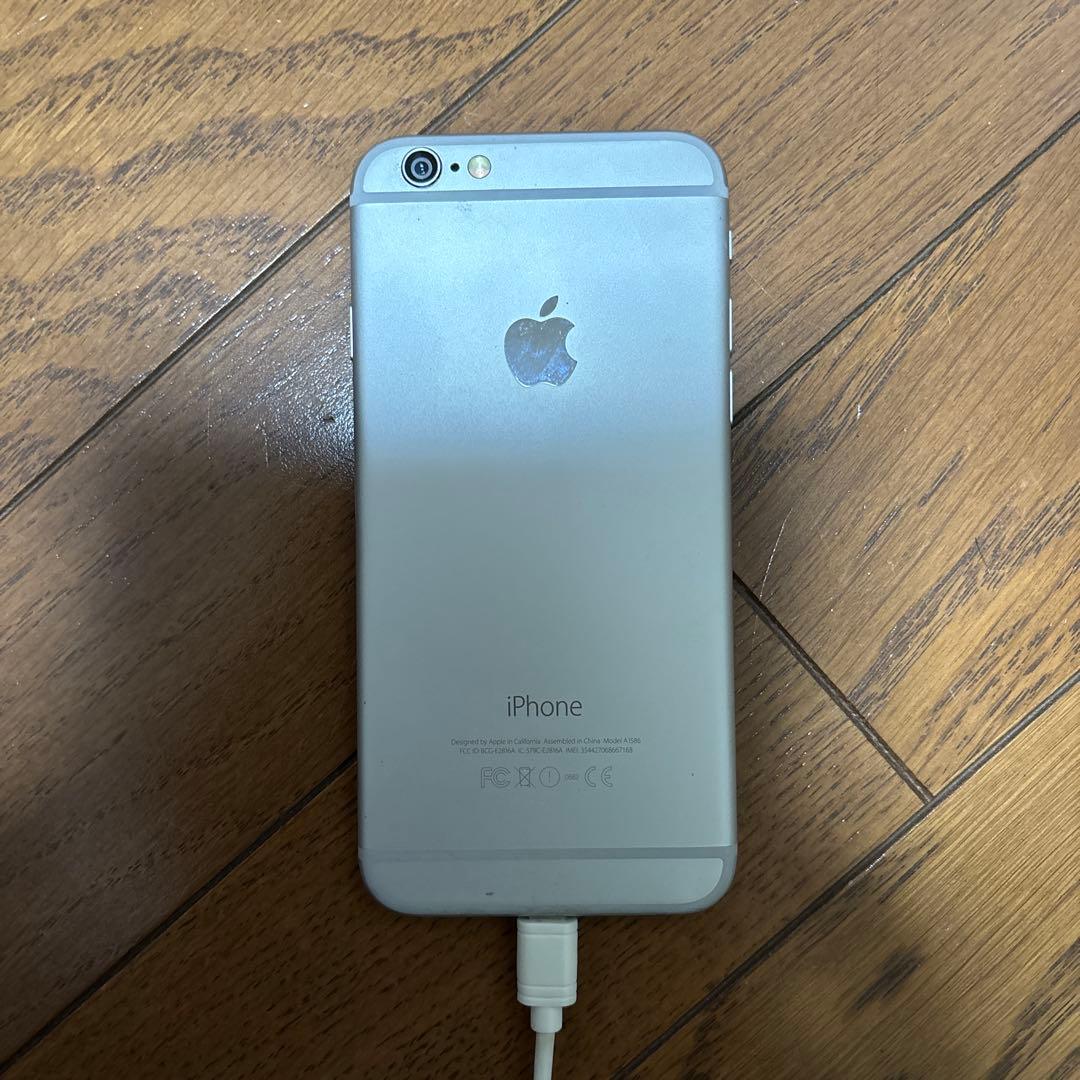 iPhone6 16GB シルバー 本体のみ - メルカリ