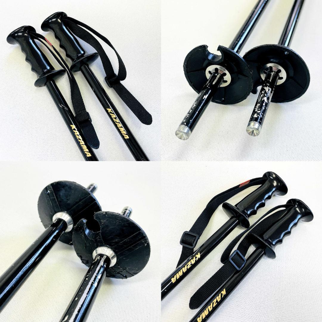 KAZAMA スキーセット 152cm ビンディング27.5〜31cm バッグ付 - メルカリ