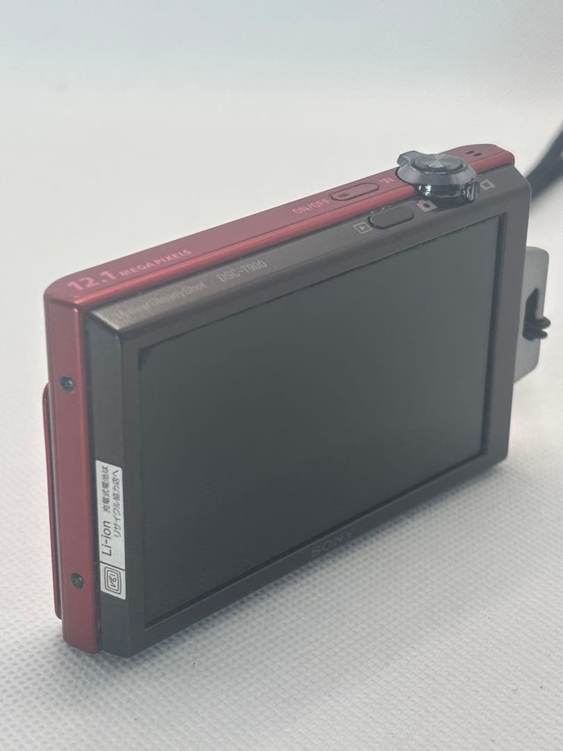 SONY ソニー Cyber-shot DSC-T900 レッド☆元箱付き☆ - メルカリ