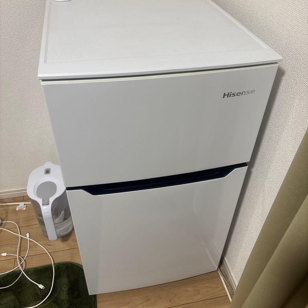 Hisense 2ドア冷蔵庫 ホワイト 冷凍冷蔵庫 ホワイト HR-D260KW [幅55cm /257L /2ドア /右開きタイプ