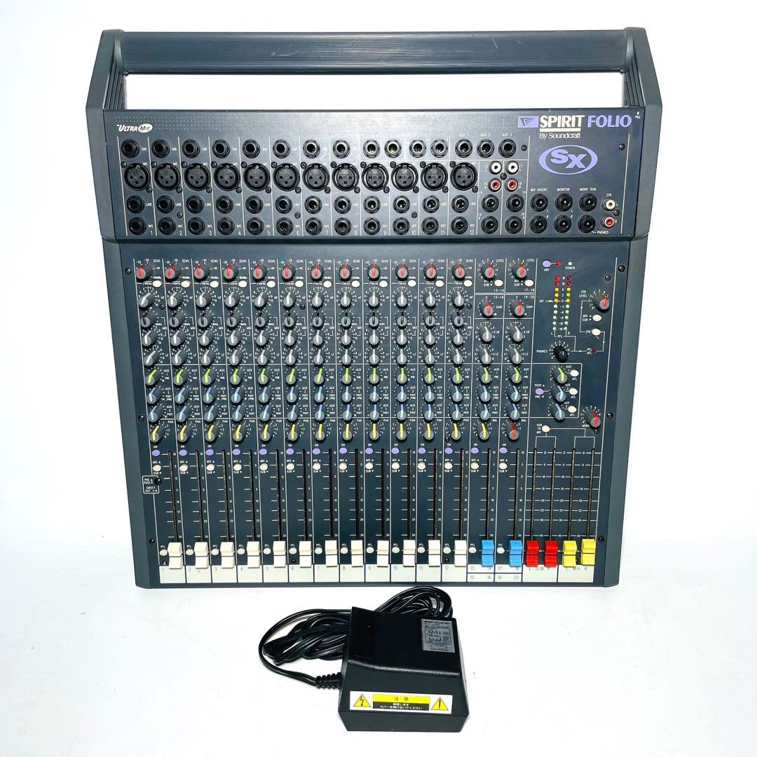 動作良好】Soundcraft SPIRIT Folio SX RW5349 - メルカリ