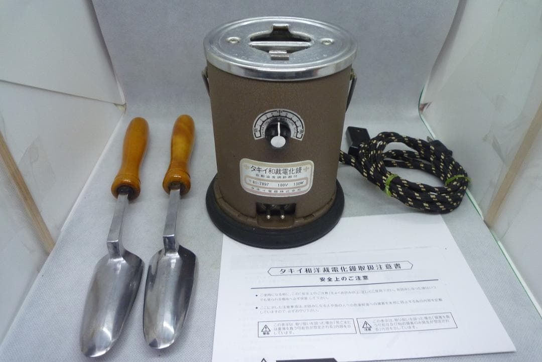 タキイ和裁電化鏝 和裁コテ 和裁こて タキイ製 鏝2本付 - メルカリ