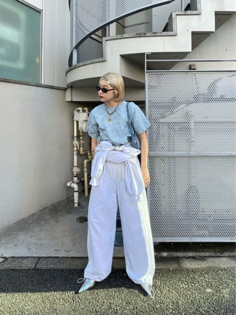 美品✨】MAISONSPECIAL 川口春奈着用 スウェットトラックロンパース