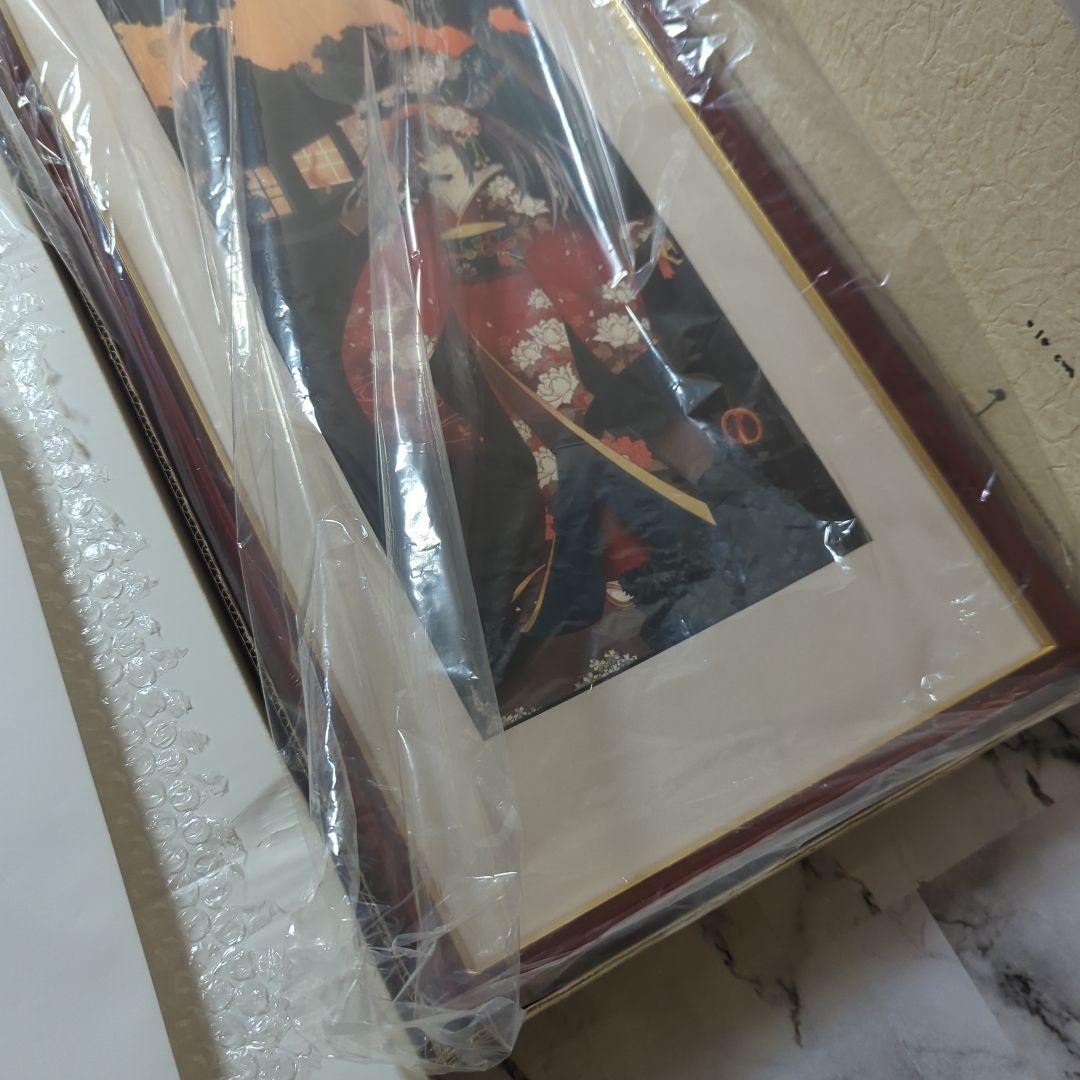 浮世絵木版画 デート・ア・ライブ 狂桜美人図 時崎 狂三