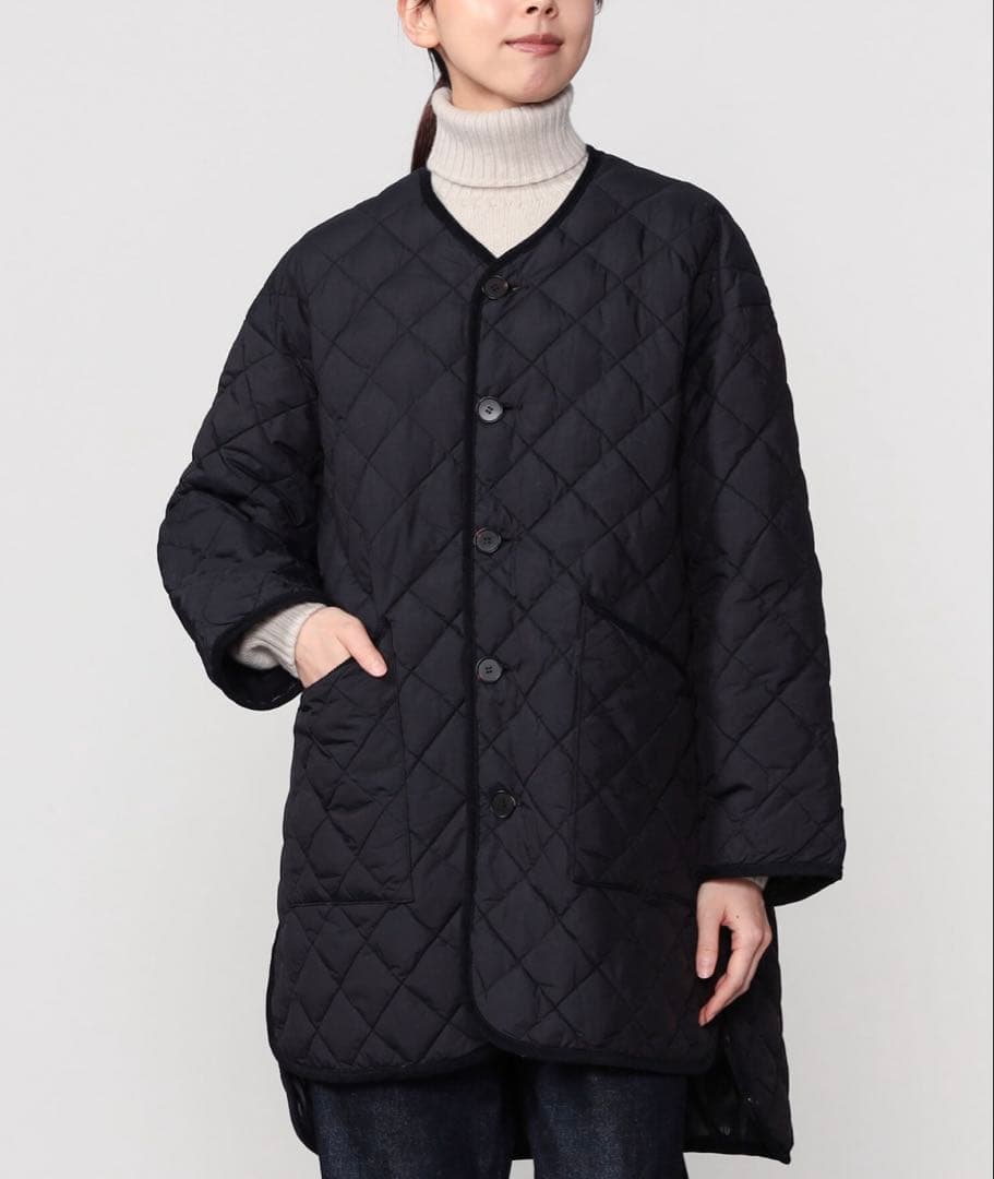 Gymphlexカラーレスハンドキルトダウンコート12 - メルカリ