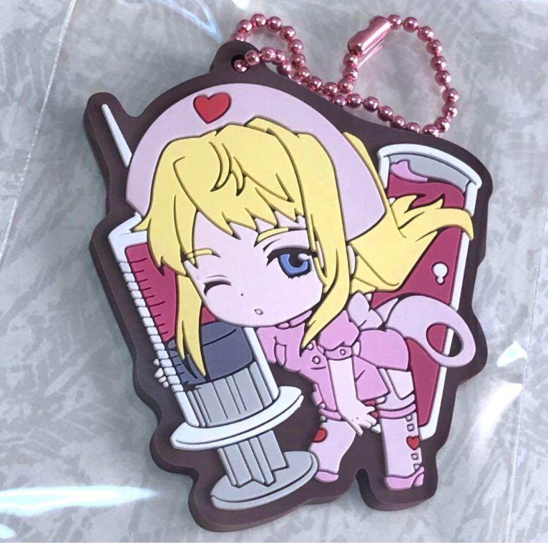 マクロスF シェリル ランカ ラバーマスコット キーホルダー 缶バッジ