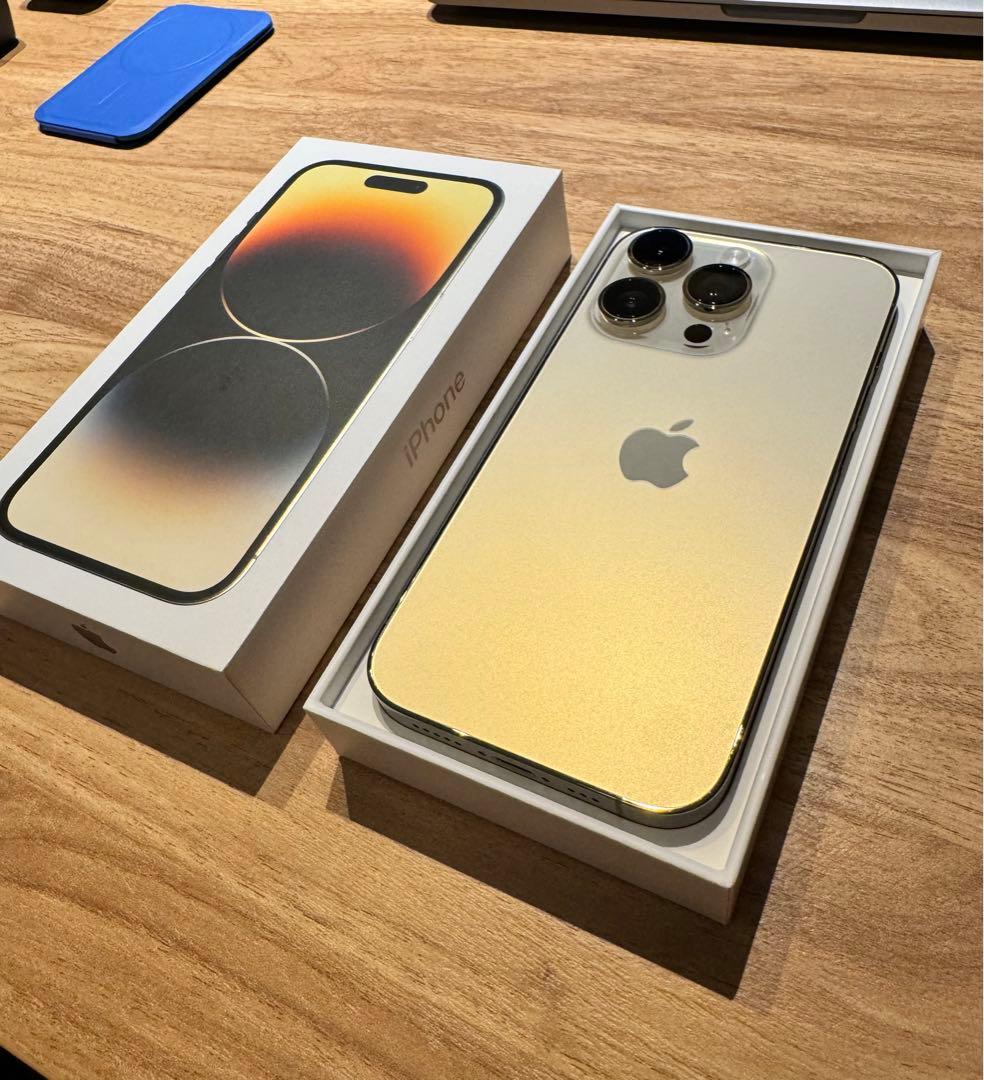 iPhone 14 Pro ゴールド 256GB SIMフリー - メルカリ
