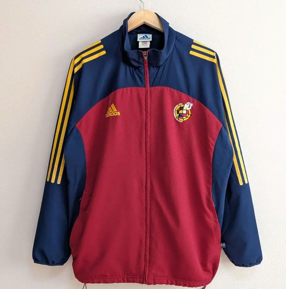 美品】90s スペイン代表 ジャージ アディダス トラックジャケット