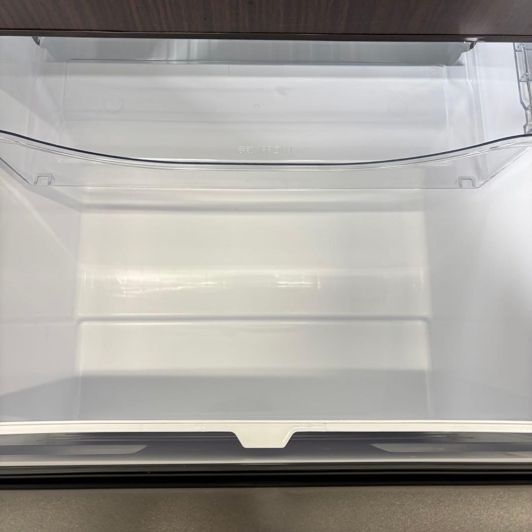 551未使用展示品冷蔵庫AQUA大型375㍑木目調綺麗設置無料