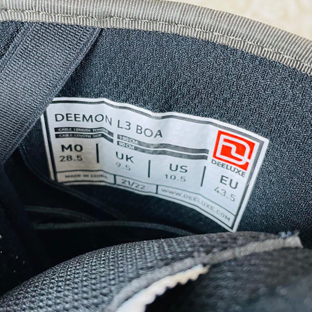 美品✨　DEELUXE DEEMON L3 BOA 28.5cm インソール付き