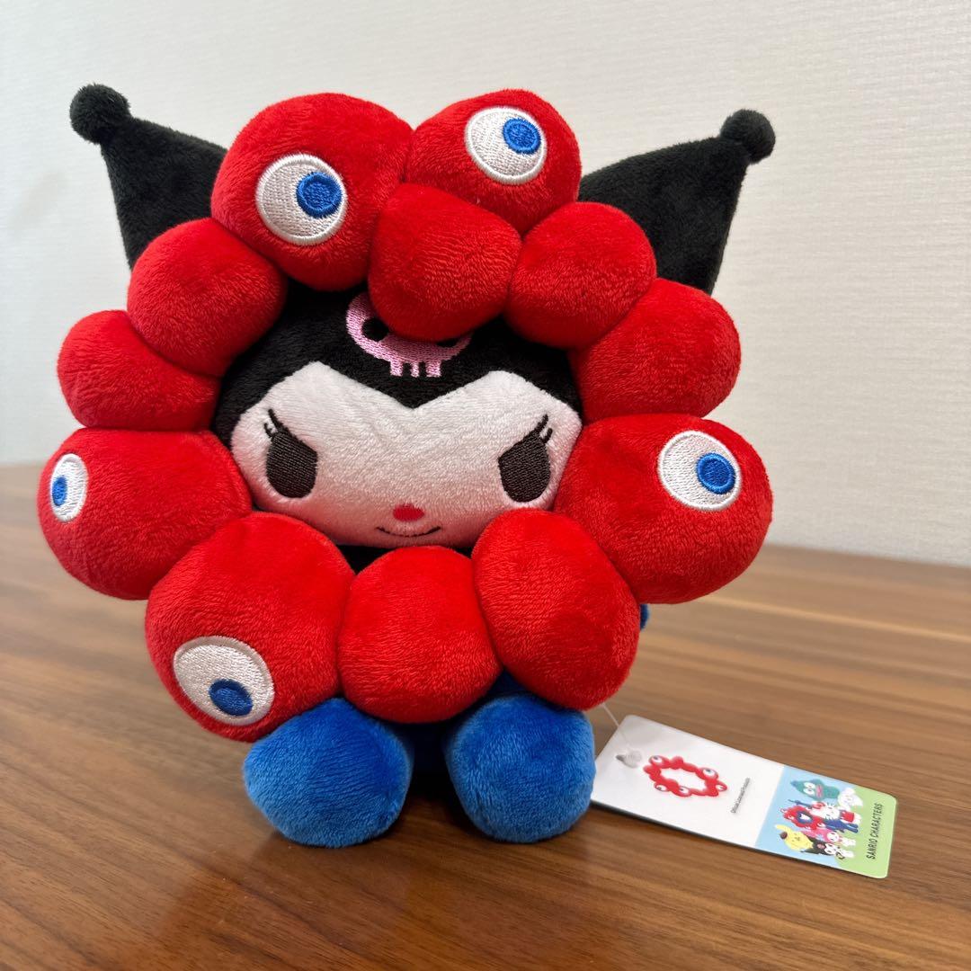 新品】万博ミャクミャク サンリオ クロミぬいぐるみM＋おまけ袋付き