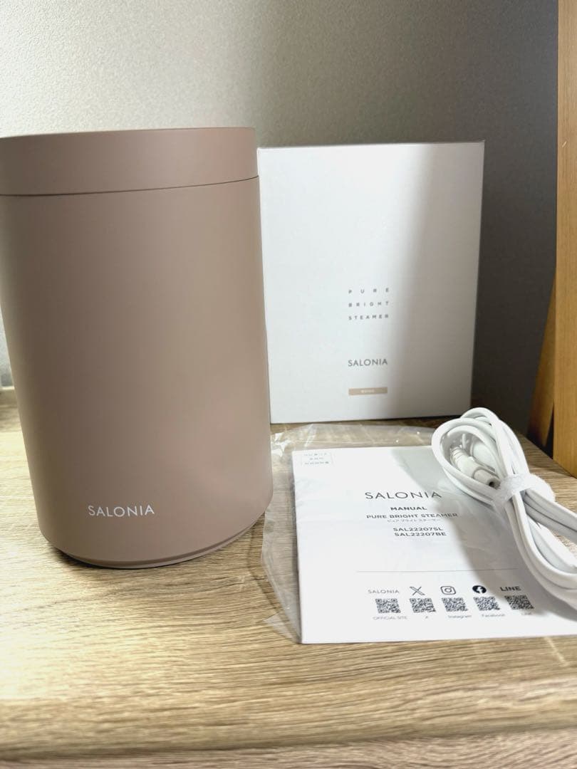 サロニア　ピュアブライトスチーマー SAL22207BE ピュアブライトスチーマー | SALONIA(サロニア)公式サイト