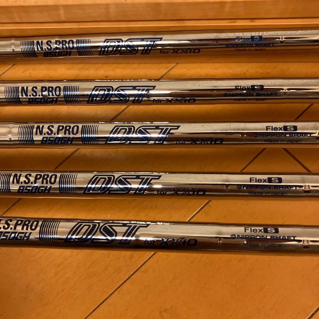 XXIO12 5本アイアンセット（6,7,8,9,P）N.S.PRO S 左用