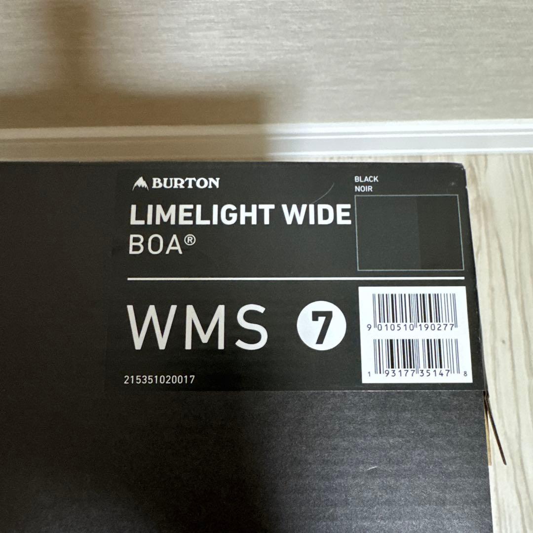 ☆良品☆ BURTON LIMELIGHT WIDE BOA 24.0cm