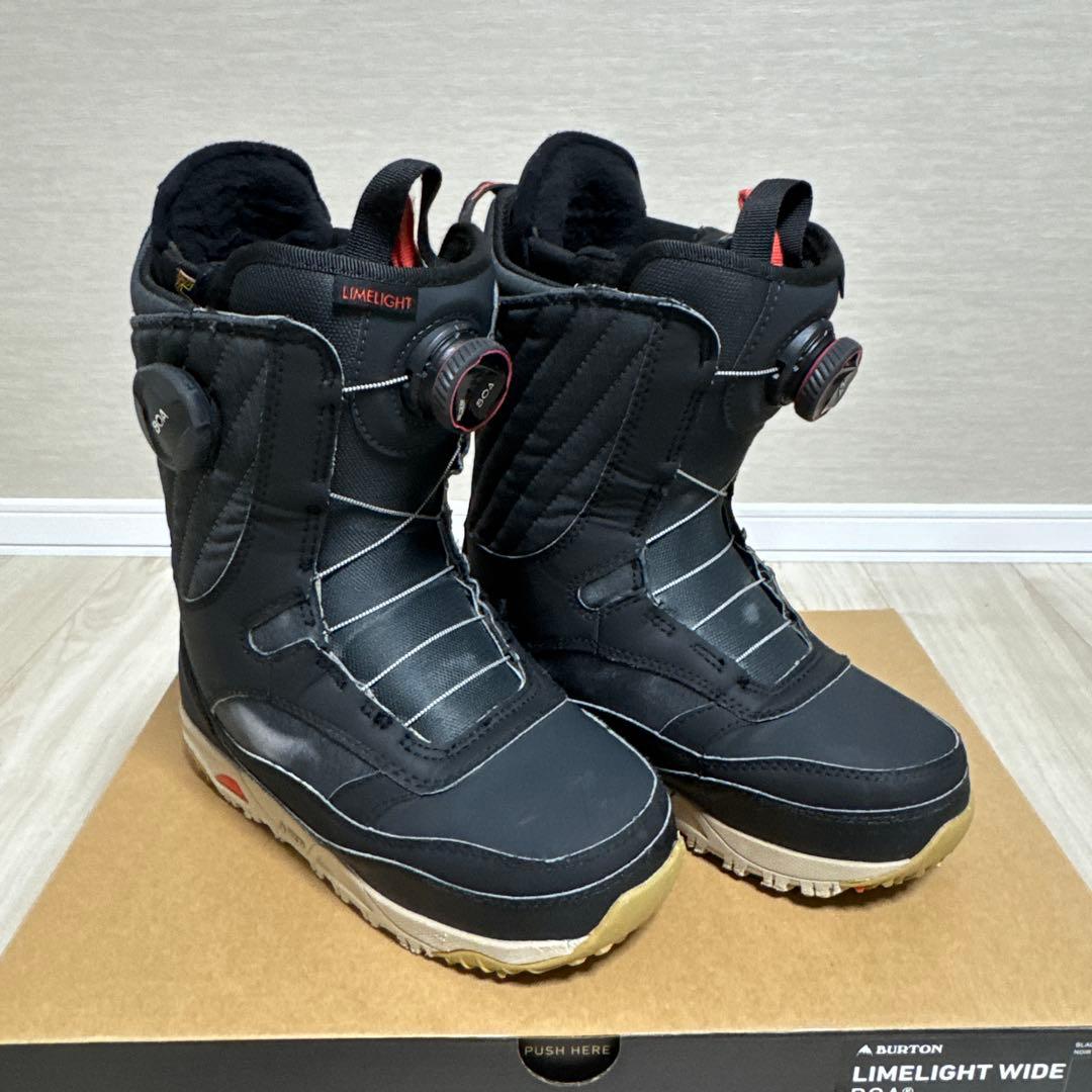 ☆良品☆ BURTON LIMELIGHT WIDE BOA 24.0cm