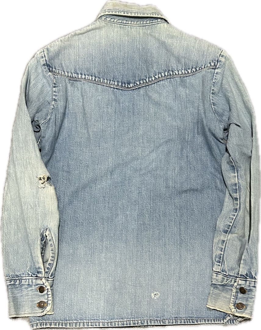 70's Levi's フレッシュプロデュース デニムウエスタンシャツ 70s