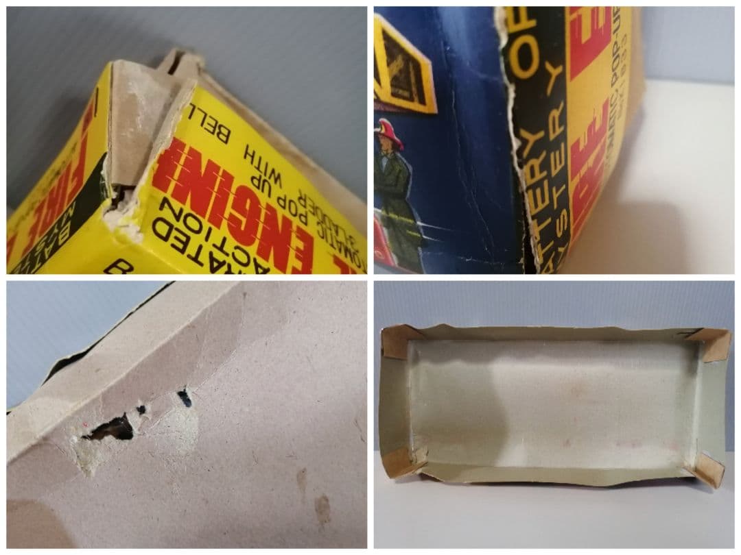 アメリカ型 ハシゴ消防車　電動 / ブリキ　光球商会