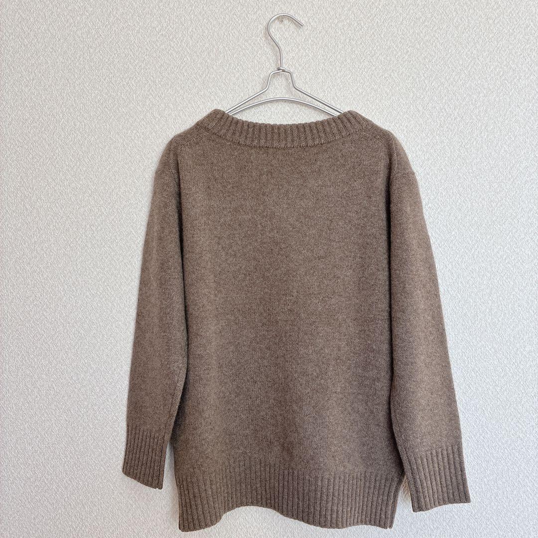 美品✨ NOBLE ノーブル ヤク100% クルーネック ニット プルオーバー
