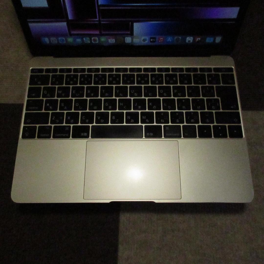 MacBook 2017 A1534 12㌅ 『BT 充放電1回』Gold - メルカリ