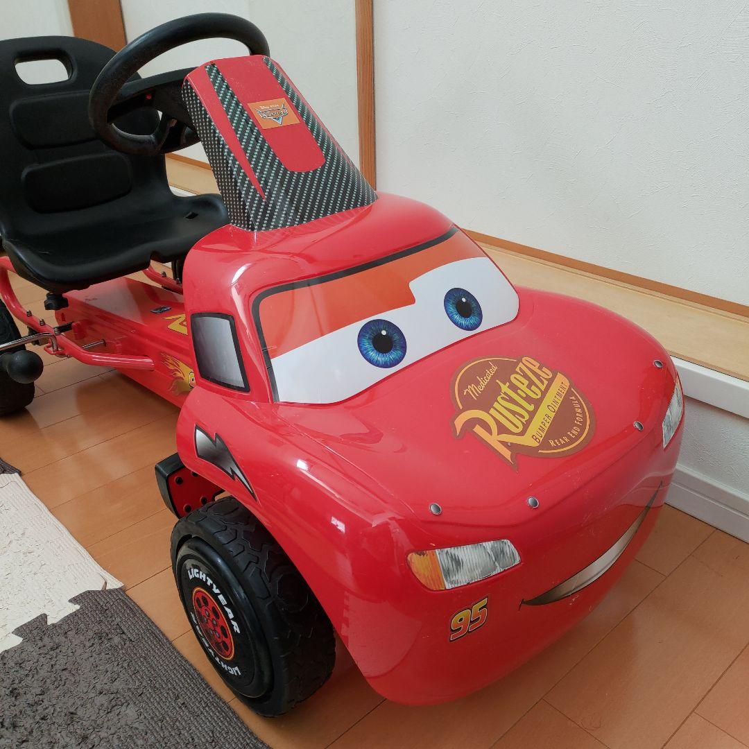 日本未発売！カーズ　ライトニングマックイーン　ペダルゴーカート　ディズニー