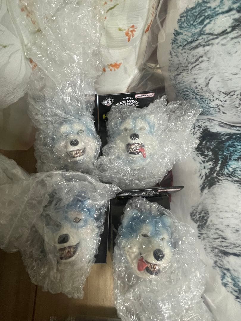 一番くじ マンウィズ　セミコンプリートセット　クッション　マグネット　アクリル他