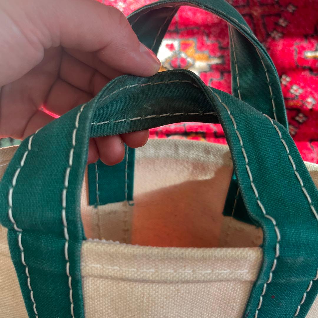 美品 80s エルエルビーン トートバッグ ミニ L.L.Bean ギザタグ