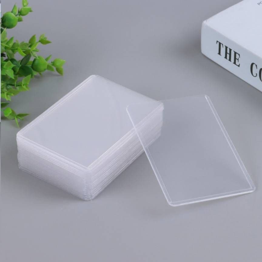 トップローダー フィルム カードホルダートレカ 横入れ100枚　推し活　ポケカ