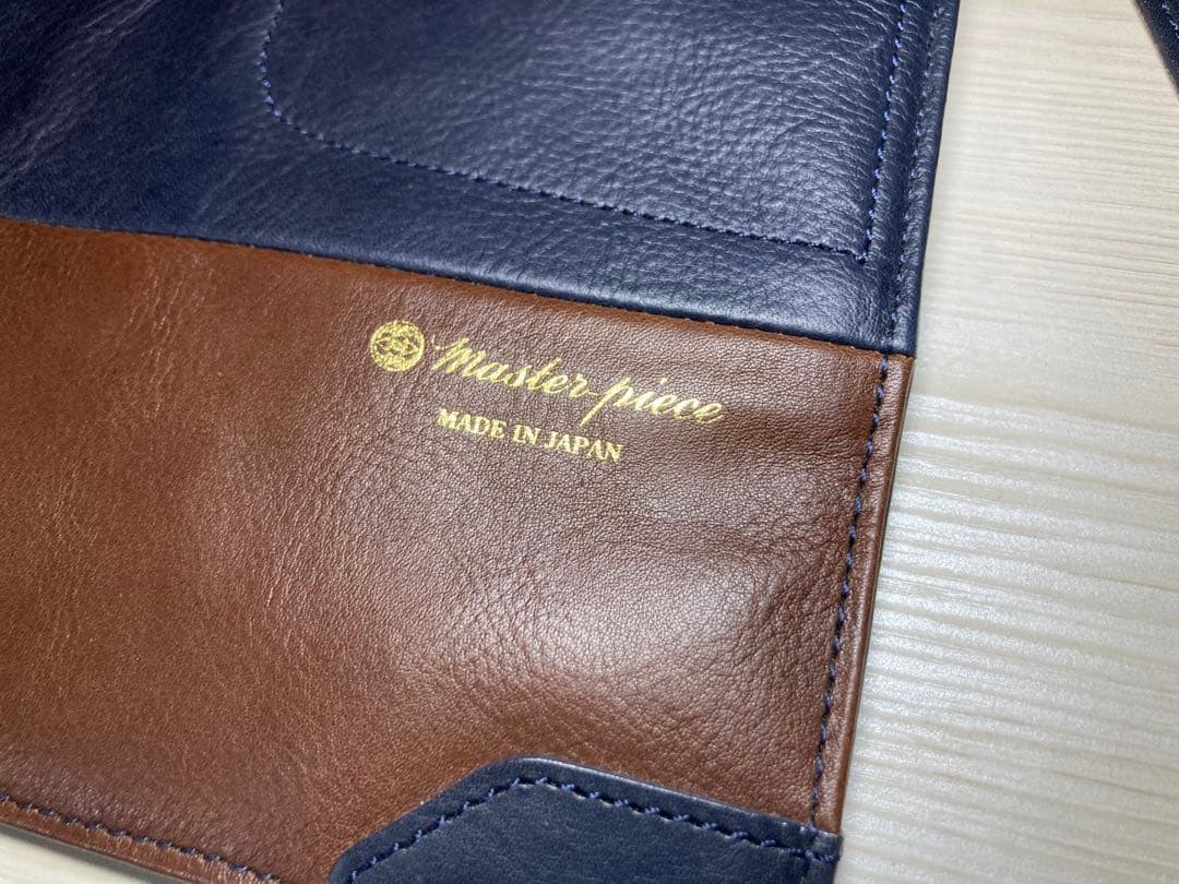 未使用品】master-piece タブレットケース iPadケース 青 - メルカリ