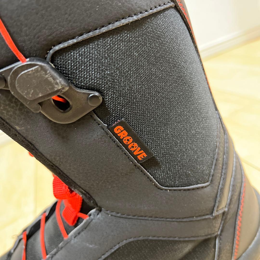 【即日発送_送料無料】GROOVE スノボブーツ GS 26.0cm