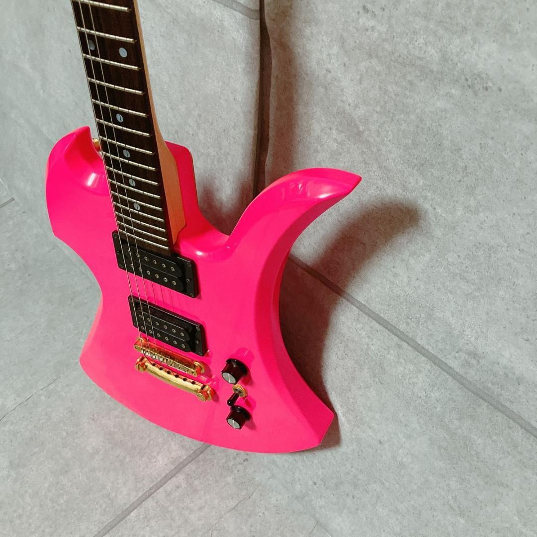 TARGET FERNANDES エレキギター モッキンバード ピンク 美品 - メルカリ