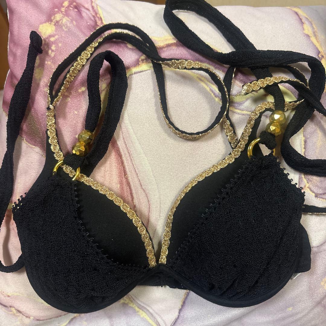 d.i.a. ブラック トライアングルブラ ミュゼット トライアングルブラ LIKA771 | L'ANGELIQUE (Women