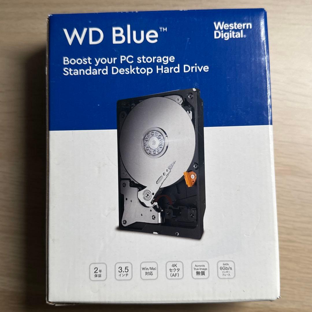 WD Blue 8TB HDD 3.5インチ CMR WD80EAAZ [3.5インチ内蔵HDD / 8TB 5640rpm 256MBキャッシュ WD Blue