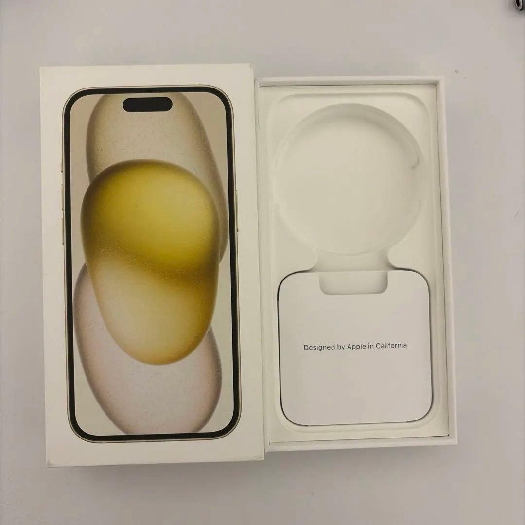 iPhone 15 空箱のみ イエロー 純正 付属品なし - メルカリ