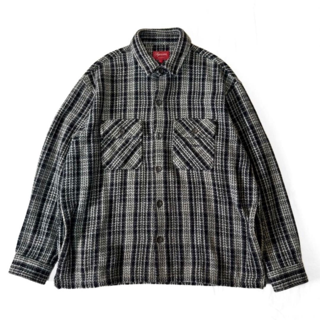 Supreme ニット ネルシャツ ジャケット スウェット パーカー ロゴ L