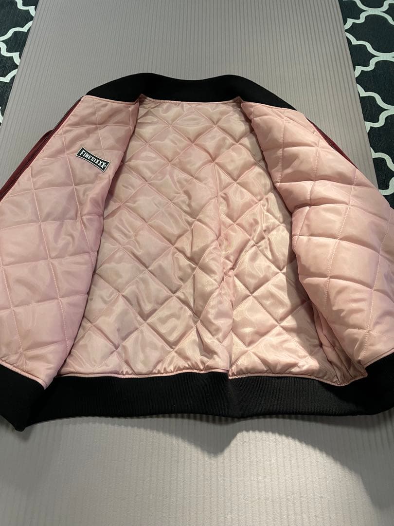 キ*ネ様 Finesixxx バーガンディ リバーシブルジャケット - メルカリ