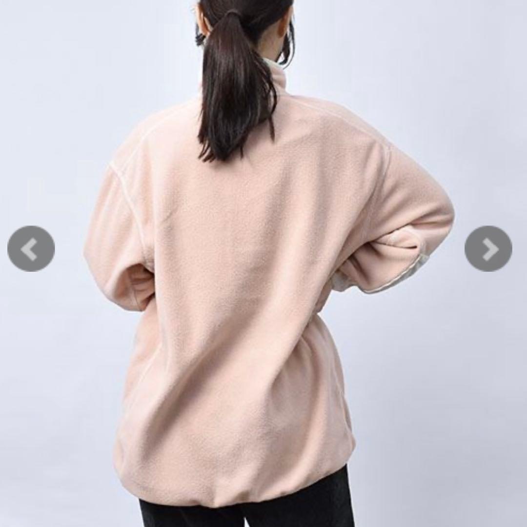 《新品》ドラッグストアーズ　ぶたポケット ハーフジップフリース