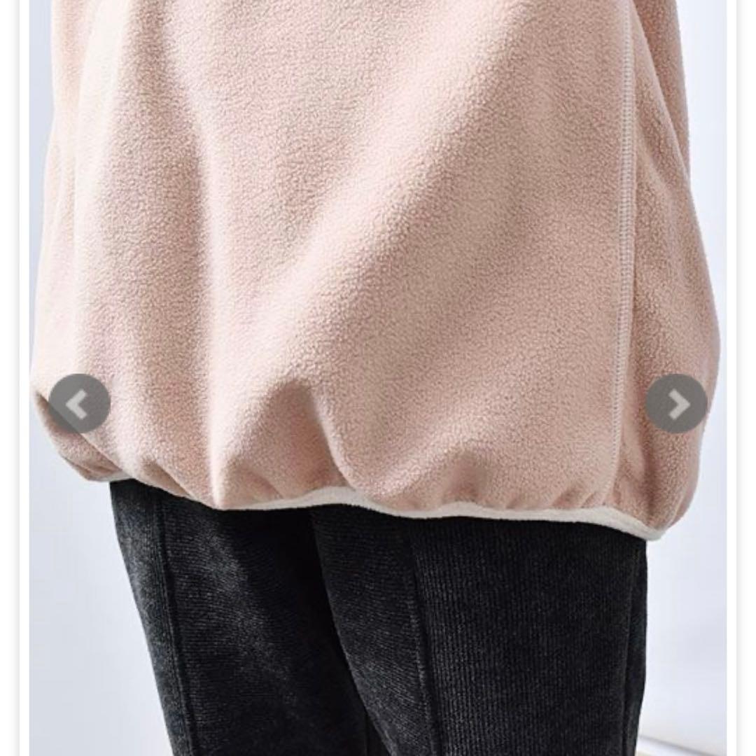 《新品》ドラッグストアーズ　ぶたポケット ハーフジップフリース