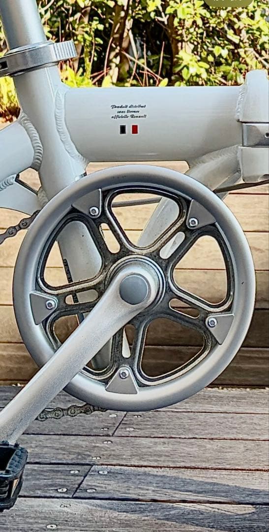 RENAULT LIGHT 8 14インチ 8.3kg ホワイト折りたたみ自転車