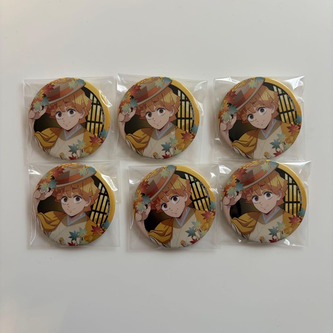 鬼滅の刃 我妻善逸 京まふ 缶バッジ 6点セット - メルカリ