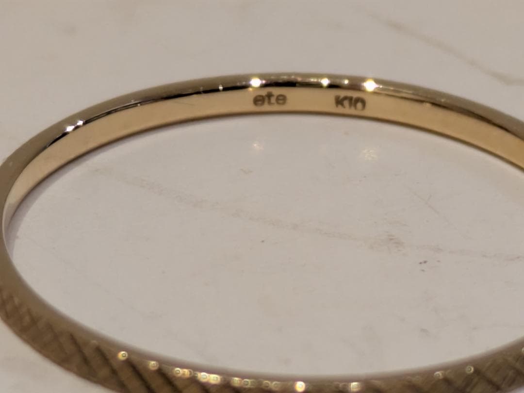 ぴ*ん様 ete K10 クレール カットリング 0.6g 710929 15号