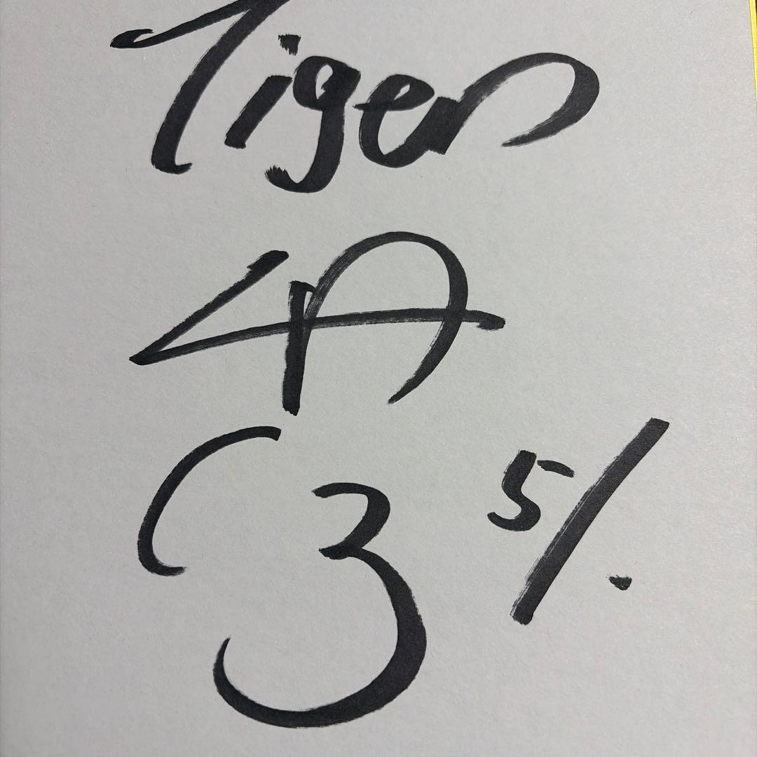 中野拓夢選手直筆サイン入り 色紙 - メルカリ