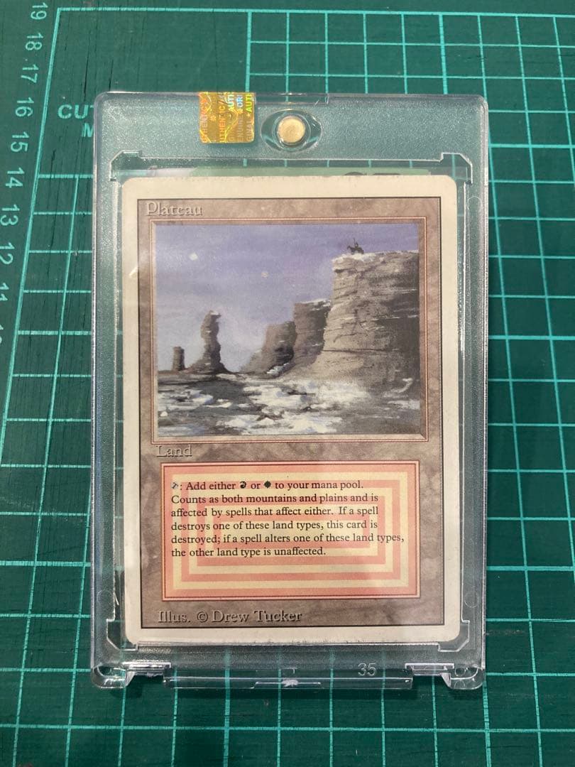 MTG デュアルランド Plateau 再録禁止 3ED リバイズド 旧枠 レア